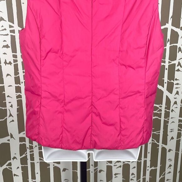 Coldwater Creek Down Feather Fill Quilted Puffer Vest M Pink - Picture 10 of 10